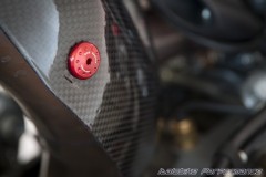 CNC Racing Alu - Schraube Auspuff Hitzeschutz Ducati Panigale 1199